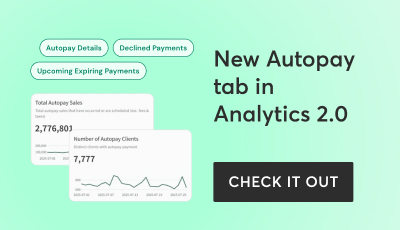 New Autopay tab in Analytics 2.0